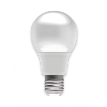 6.6W LED Dimmable GLS Opal Bulb - ES, 2700K