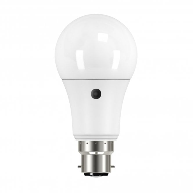 9W LED GLS Bulb with Dawn to Dusk Sensor - BC/B22, 2700K, Photocell