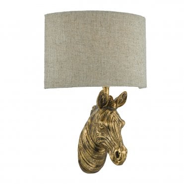 Wall Light Gold with Shade