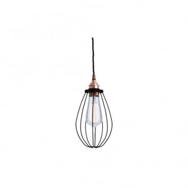 ABUJA - Pendant Light In Polished Copper