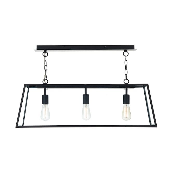 ACADEMY - 3 Light Ceiling Pendant (Black)