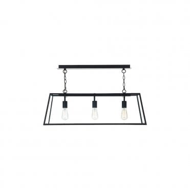 ACADEMY - 3 Light Ceiling Pendant (Black)
