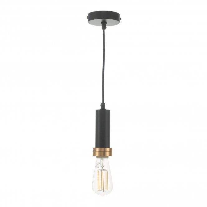 ACCESSORY Ceiling Suspension Matte Black And Copper