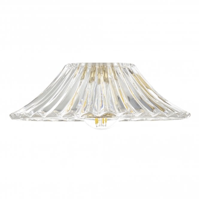 ACCESSORY Clear Flared Glass Shade