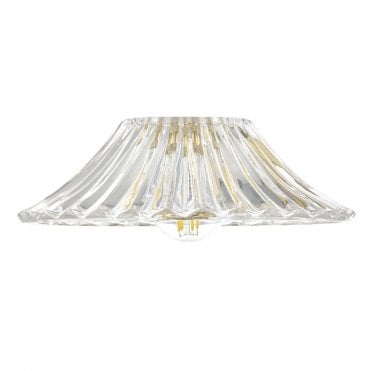 ACCESSORY Clear Flared Glass Shade