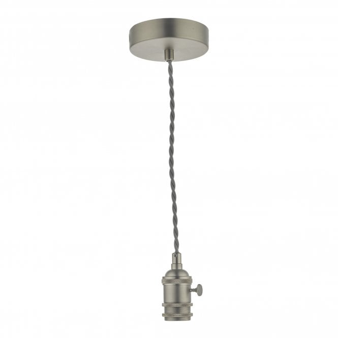 ACCESSORY Suspension Antique Chrome With Grey Cable