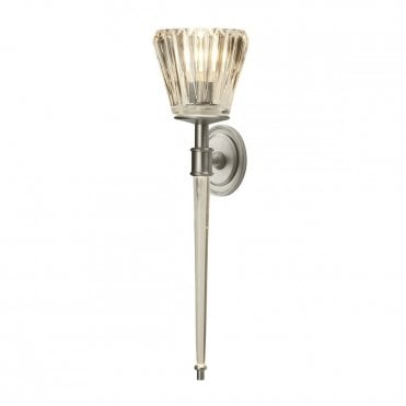 AGATHA 2 Light Bathroom Wall Light Nickel