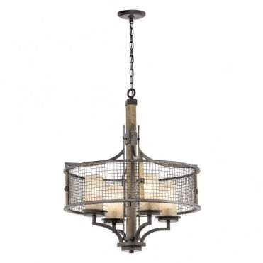 AHRENDALE - 4 Light Chandelier