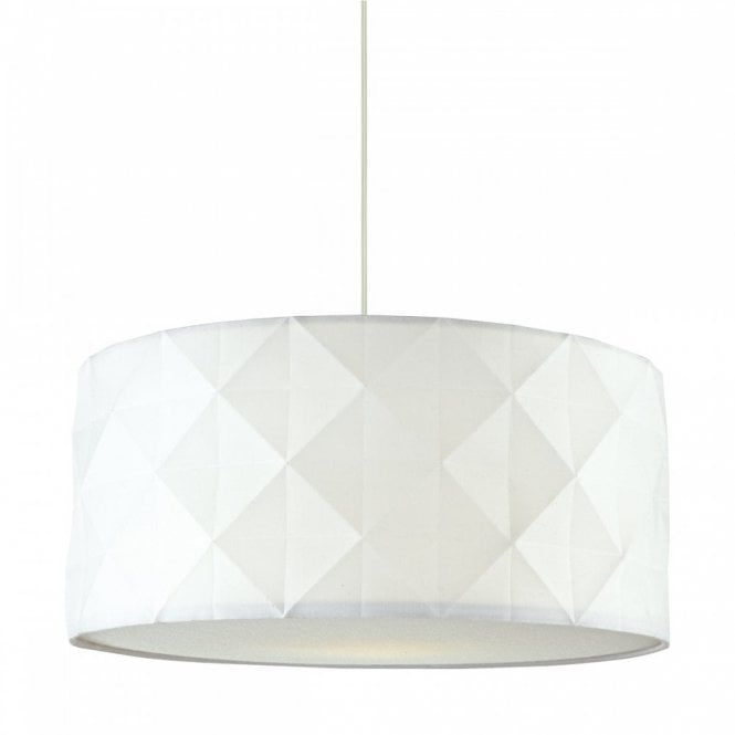 AISHA - White Geometric Easy Fit Shade