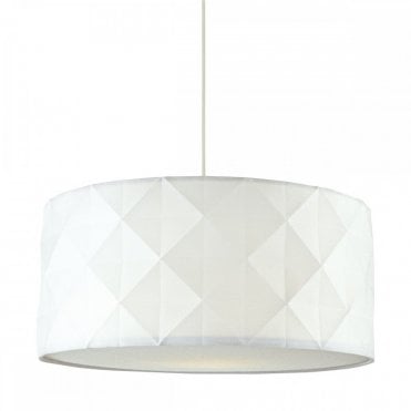 AISHA - White Geometric Easy Fit Shade