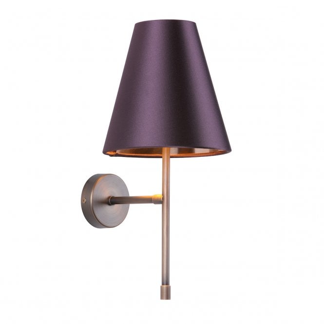 Aix Antique Brass Wall Light (Bracket Only)