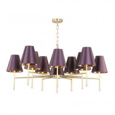 large 10 arm chandelier ceiling pendant bracket only