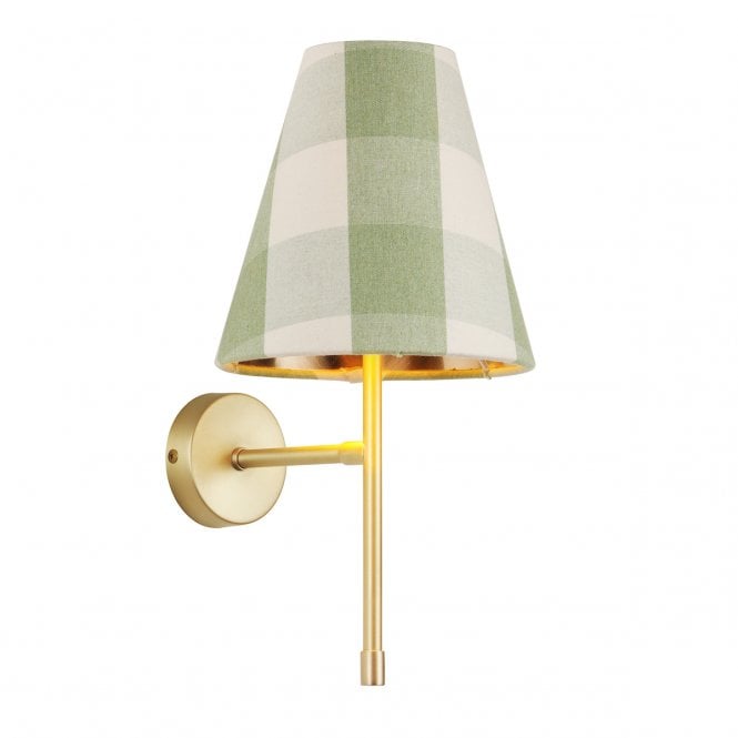 Aix Butter Brass Wall Light (Bracket Only)