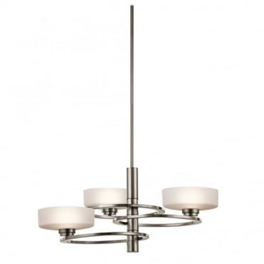 ALEEKA - 3 Light Chandelier
