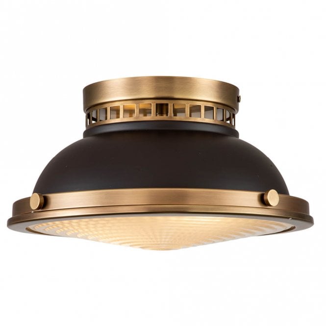 AMELIA Buckeye Bronze Flush Mount