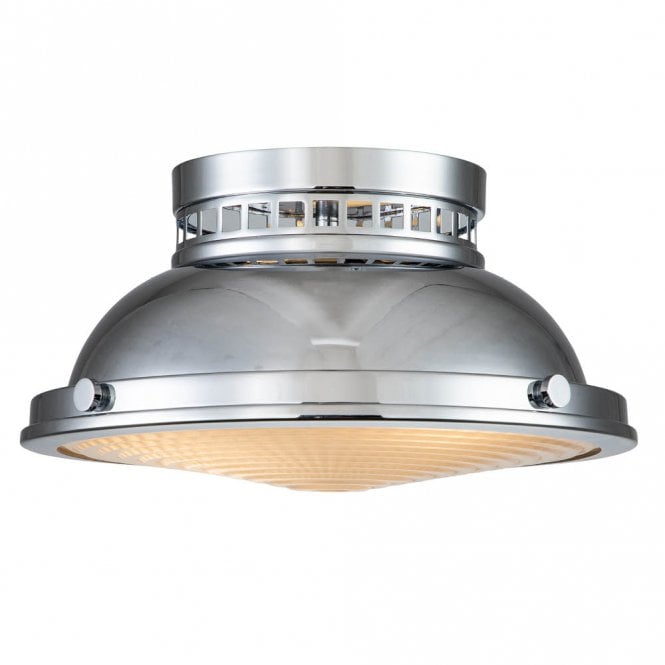 AMELIA Polished Chrome Flush Mount