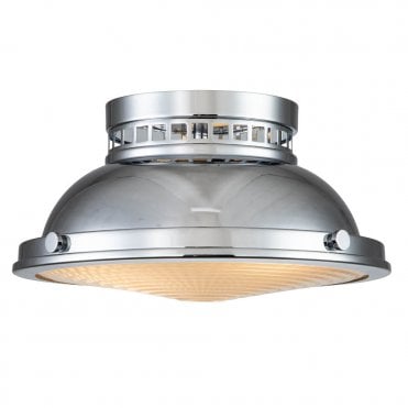 Polished Chrome Flush Mount