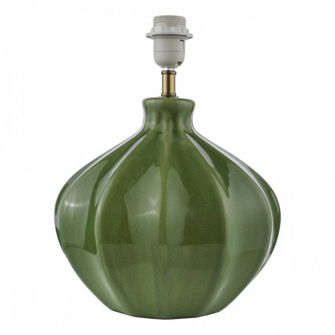 Amrita Ceramic Table Lamp - Green (Base Only)