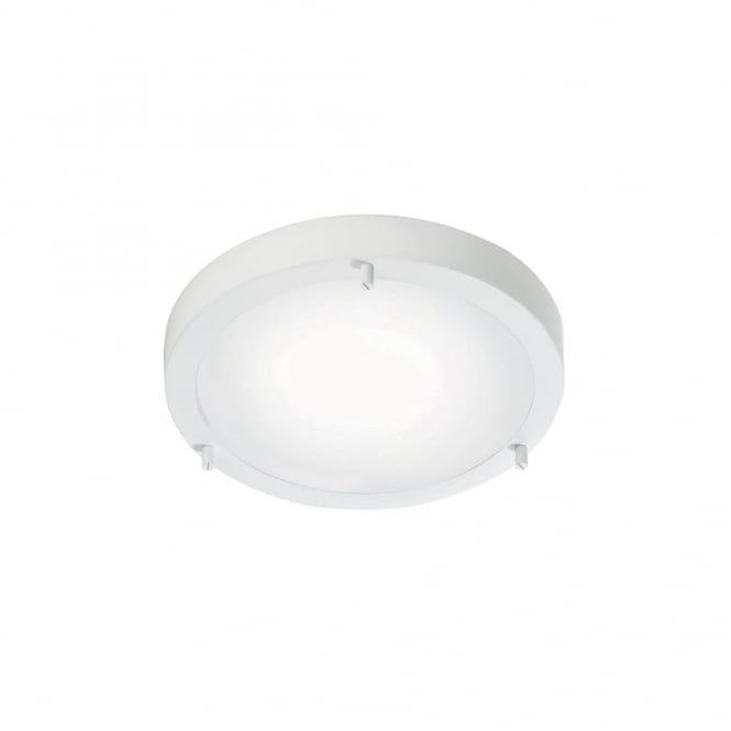 ANCONA MAXI - Flush Bathroom Ceiling Light White