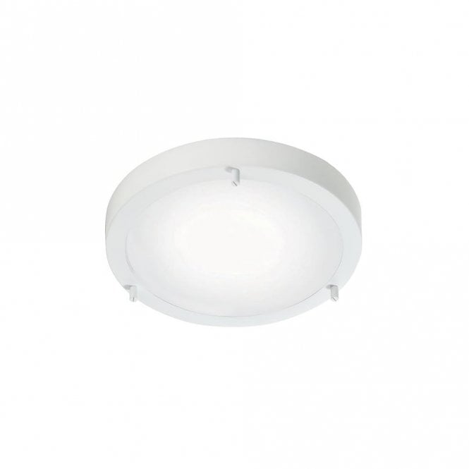 ANCONA MAXI - Flush Bathroom Ceiling Light White