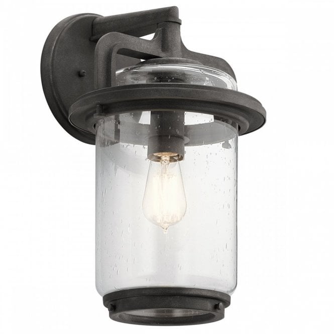 ANDOVER Wall Lantern Aluminium Exterior Lighting IP44 Rated