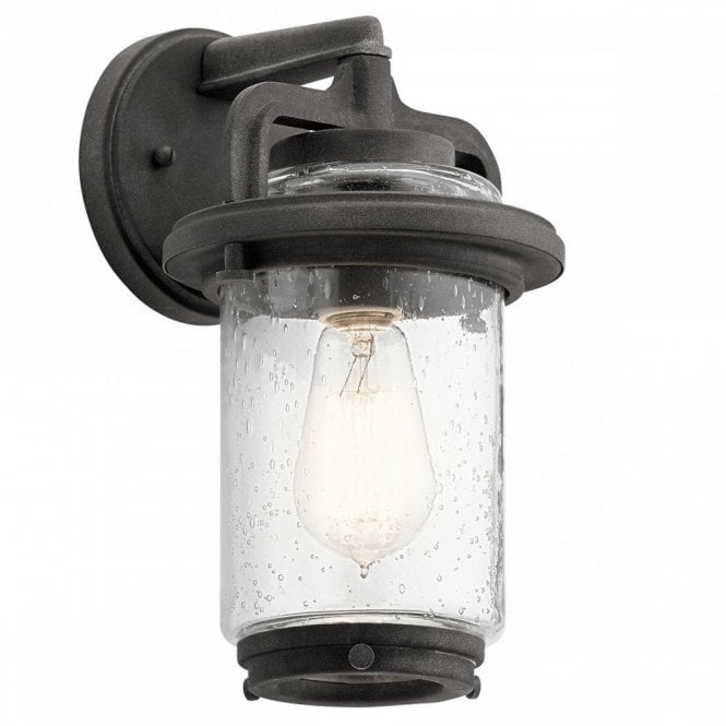 ANDOVER Wall Lantern Aluminium Exterior Lighting IP44 Rated