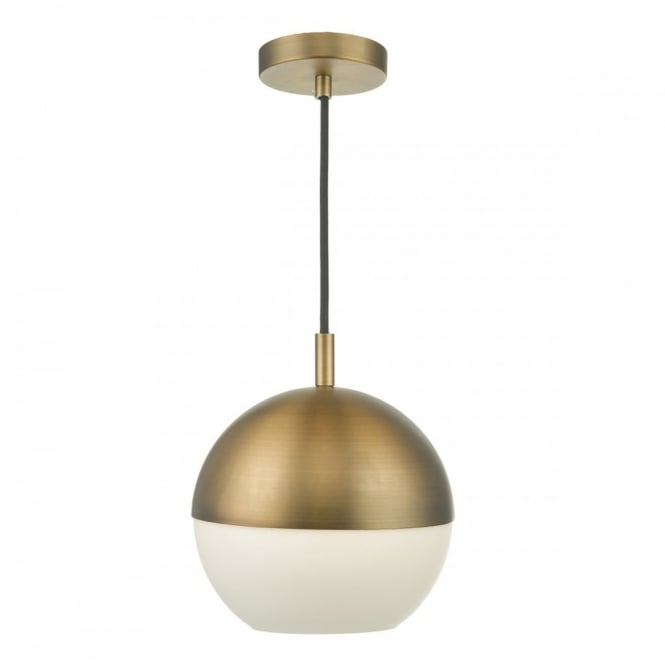ANDRE - Aged Brass Ceiling Pendant