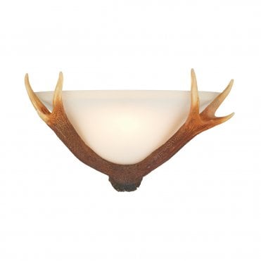 Stag Antler Wall Light