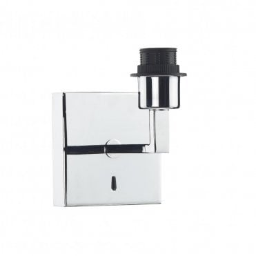ANVIL - Chrome Wall Light Bracket , Switched