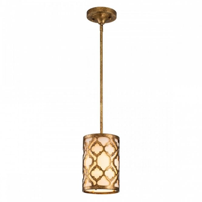 ARABELLA Duo-Mount Mini Pendant Distressed Gold