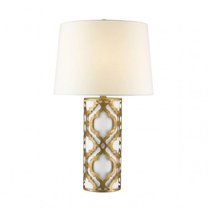 ARABELLA Table Lamp Distressed Gold