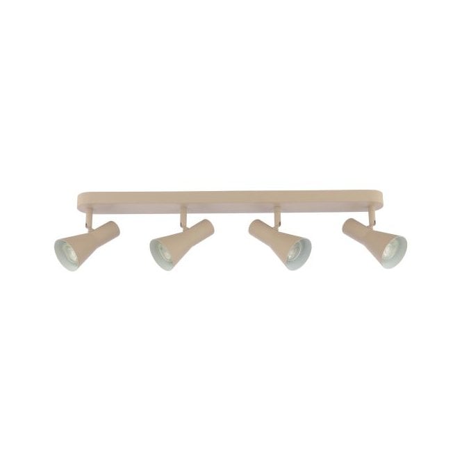 Arnel 4 Light Spotlight Bar - Satin Taupe
