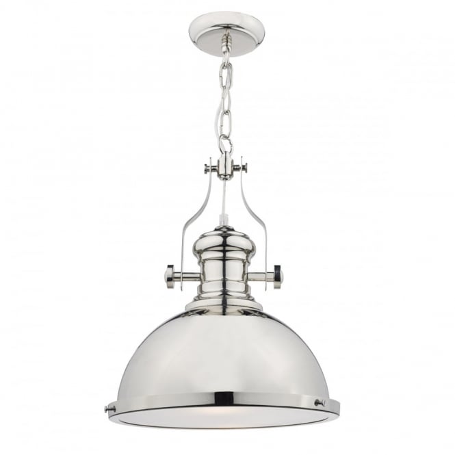 ARONA - 1 Light Ceiling Pendant Polished Chrome