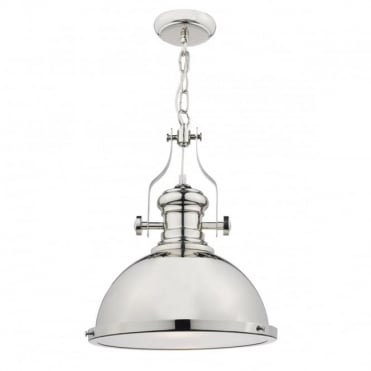 ARONA - 1 Light Ceiling Pendant Polished Chrome