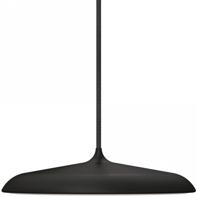 ARTIST - 25cm Modern Slim Profile LED Ceiling Pendant Black