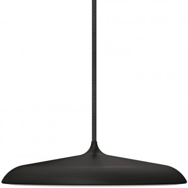 ARTIST - 25cm Modern Slim Profile LED Ceiling Pendant Black