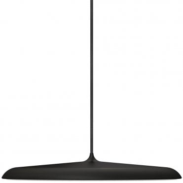 40cm Slim Profile Ceiling Pendant Black