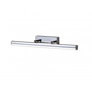 Bathroom Mirror Light Polished Chrome Large