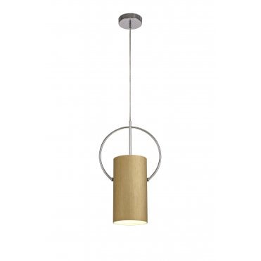 Ceiling Pendant Light Gold/Polished Chrome