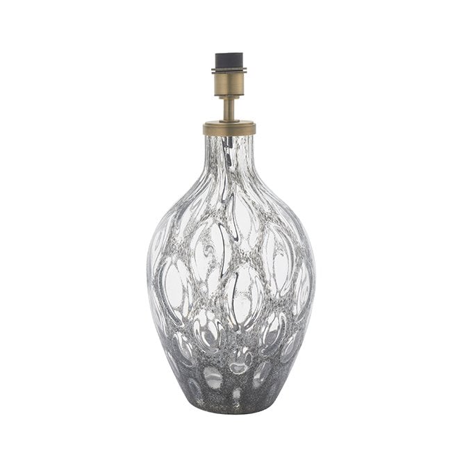Aura Large Charcoal Tinted Glass Base