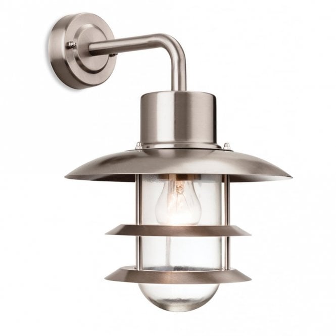 AUSTIN Wall Light, Stainless Steel