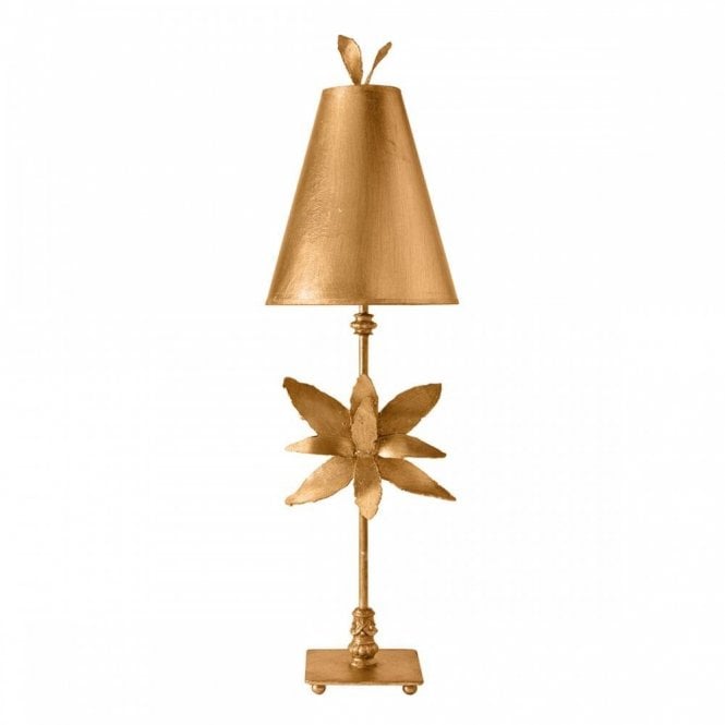 AZALEA Quirky Table Lamp Gold Leaf