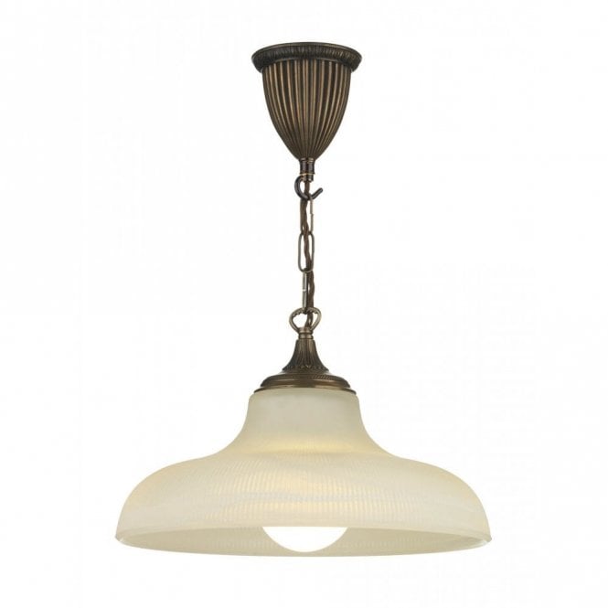 BADGER - Aged Bronze Ceiling Pendant Double Insulated