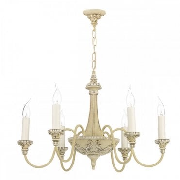 BAILEY - Antique Cream Ceiling Pendant