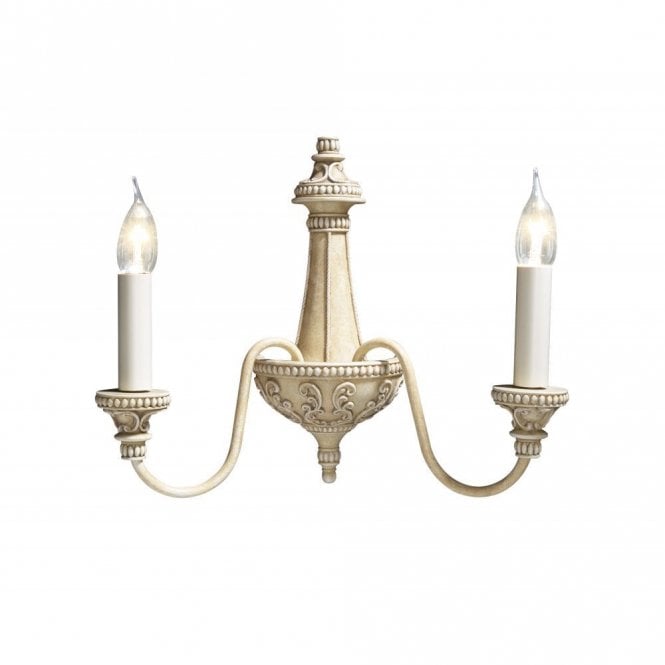 BAILEY - Antique Cream Wall Light