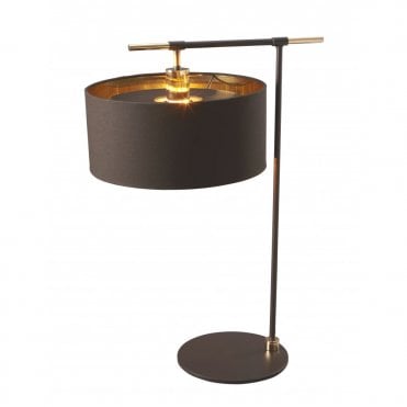 BALANCE - Brown/Polished Brass Table Lamp