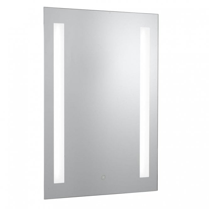 BATHROOM TOUCH LIGHT MIRROR WITH SHAVING SOCKET IP44