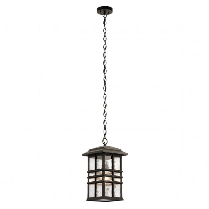 BEACON Square Chain Lantern in Bronze