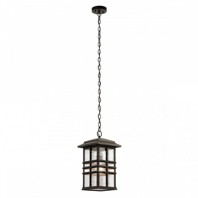BEACON Square Chain Lantern in Bronze