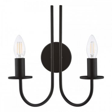 Becca Wall Light - Matte Black (Bracket Only)